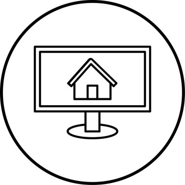 Dizüstü bilgisayarın modern siyah simgesinin vektör çizimi