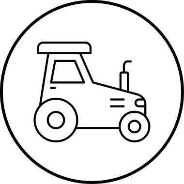 Kamyon. Web simgesi basit illüstrasyon