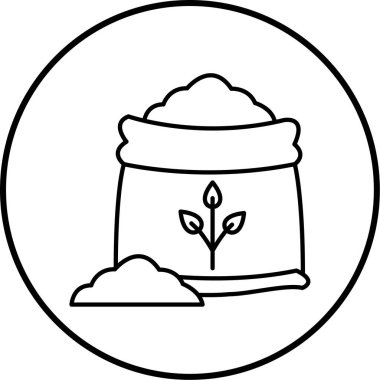 Un simgesinin vektör illüstrasyonu