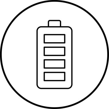 pil vektör illüstrasyonu