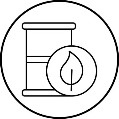 benzinli vektör renk simgesi 