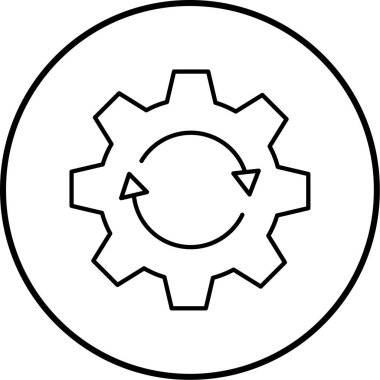 Ayarlama. Web simgesi basit illüstrasyon