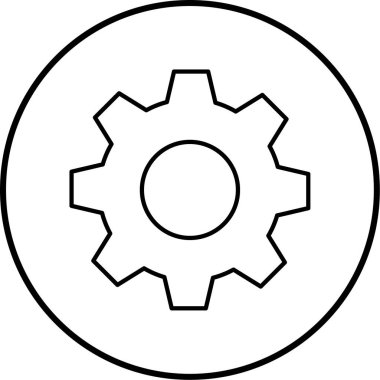 Ayarlama. Web simgesi basit illüstrasyon