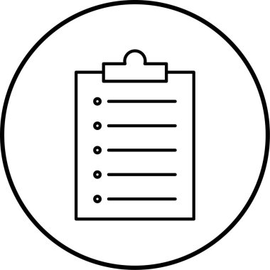 Pano simgesinin vektör illüstrasyonu