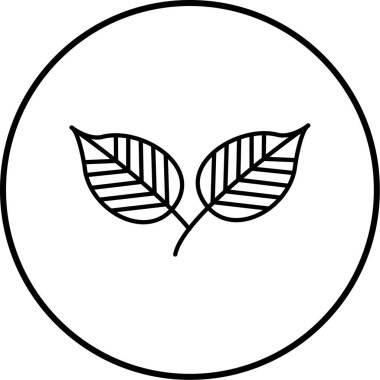 Simge vektör illüstrasyonunu bırakır