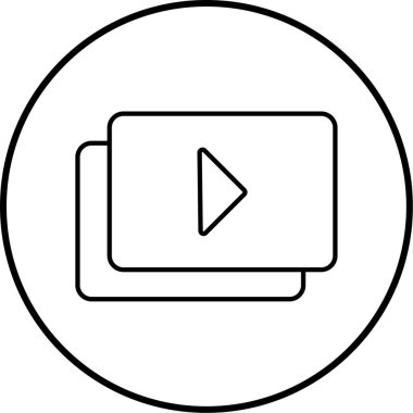 projeniz için video oynatıcı simgesi