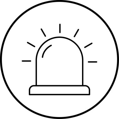 Uyarı simgesinin vektör illüstrasyonu