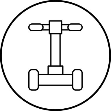 Modern b 'nin vektör illüstrasyonu eksik simgesi