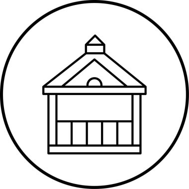 Modern eğitim ikonunun vektör illüstrasyonu