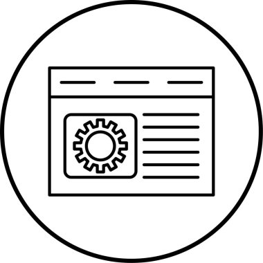 Bilgisayar verilerinin vektör illüstrasyonu