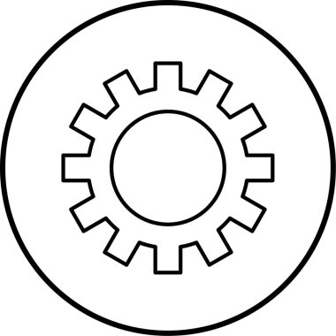 Ayarlama. Web simgesi basit illüstrasyon