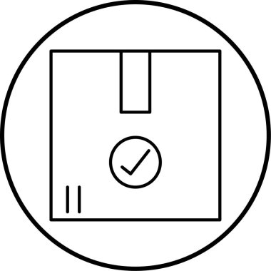 Taşıma simgesinin vektör illüstrasyonu