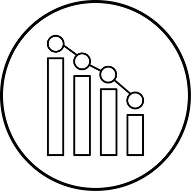 İş grafiğinin vektör illüstrasyonu