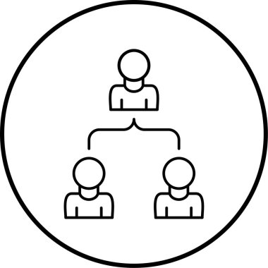 iş ekibi simgesi, vektör illüstrasyonu