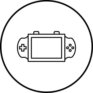 oyun denetleyici simgesi vektör çizimi