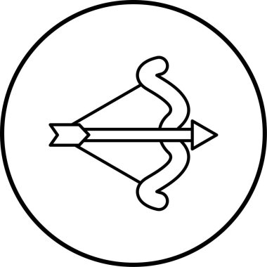 yay ikon vektör illüstrasyonu