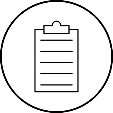 Pano simgesinin vektör illüstrasyonu