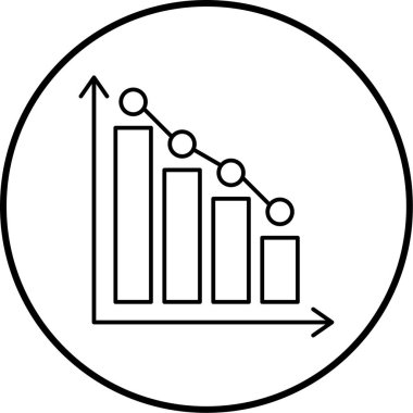 İş grafiğinin vektör illüstrasyonu