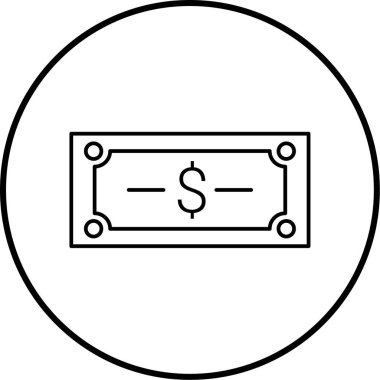 dolar simgesivektör illüstrasyon
