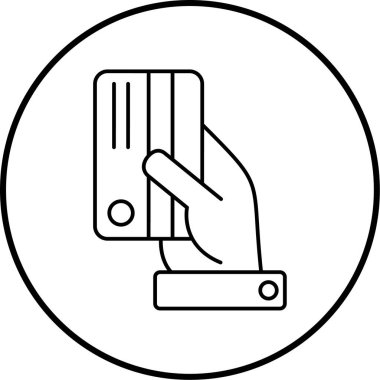 crdit kartının vektör illüstrasyonu