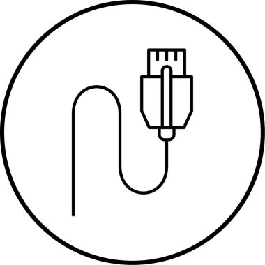 vektör usb simgesi illüstrasyonu