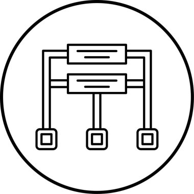 akış şeması vektör illüstrasyonuName