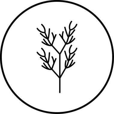 sebze ikonu vektör illüstrasyonu