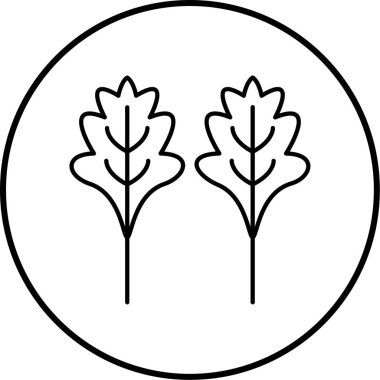 Simge vektör illüstrasyonunu bırakır