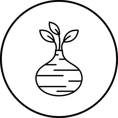 sebze ikonu vektör illüstrasyonu