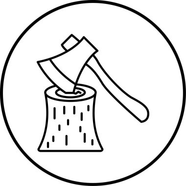 Dövme simgesinin vektör çizimi