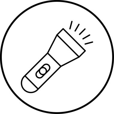 el feneri simge vektör çizim