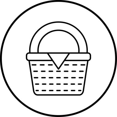 Alışveriş sepeti. Basit tasarım