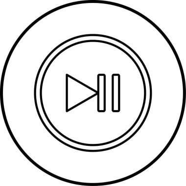 Düğme simgesinin vektör illüstrasyonu