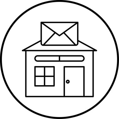 Simge vektör illüstrasyonunu gönder