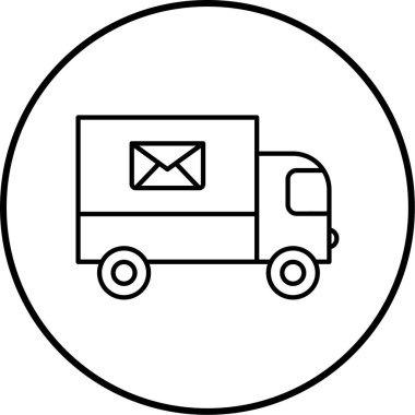 servis simgesi vektör illüstrasyonu