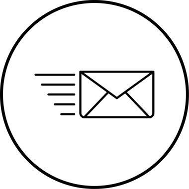 posta simgesi, vektör illüstrasyonu