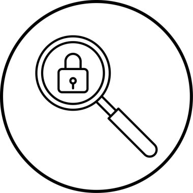 Kişisel ve ticari kullanım için büyüteç simgesi...