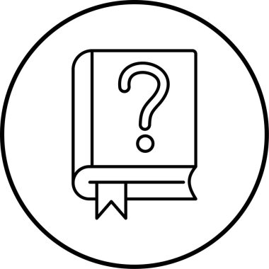 kitap simgesi, vektör illüstrasyonu