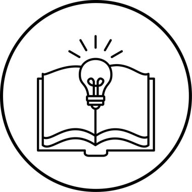 kitap simgesi vektör illüstrasyonu