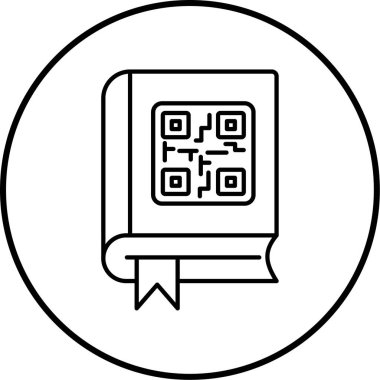 Kitap. Web simgesi basit illüstrasyon