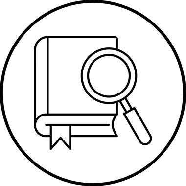 kitap simgesi, vektör illüstrasyonu