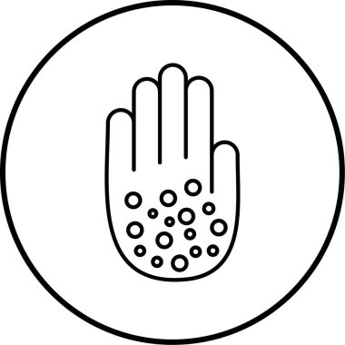 Gıda simgesinin vektör illüstrasyonu