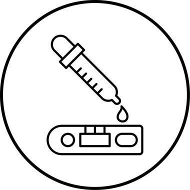 Modern simgenin vektör illüstrasyonu