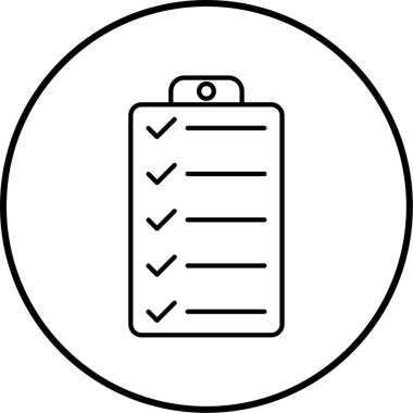 Pano simgesinin vektör illüstrasyonu