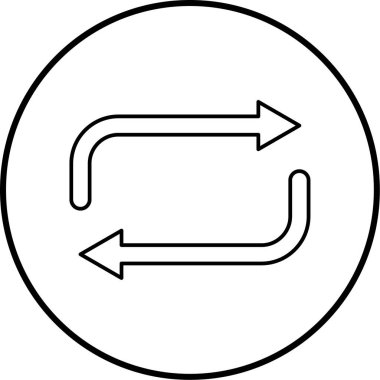 ok simgesinin vektör illüstrasyonu