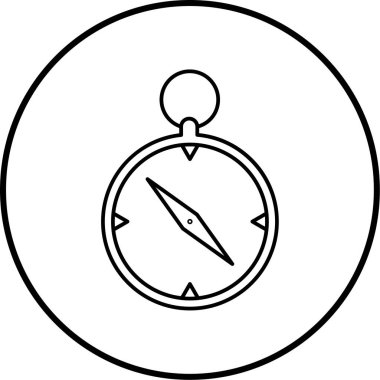 Pusula simgesi vektör resimlemesi