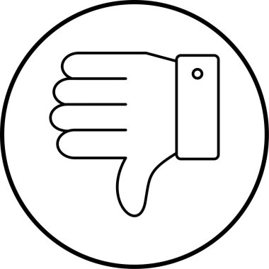 Başparmağını indir. Web simgesi