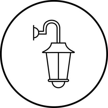 Lamba. Web simgesi basit illüstrasyon