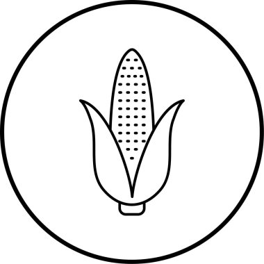 Mısır simgesinin vektör illüstrasyonu