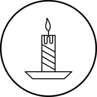 Mum. Web simgesi basit illüstrasyon